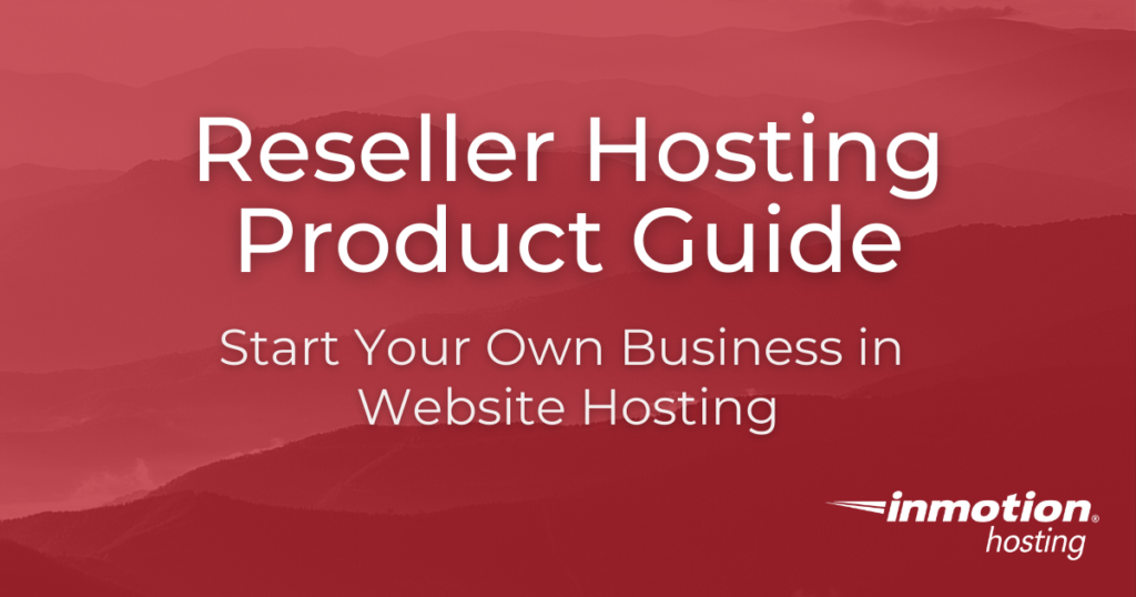 Reseller Hosting Product Guide pillar page image